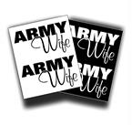 army wife decals